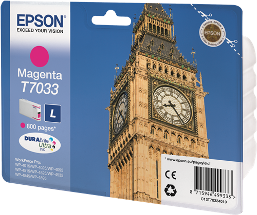 Epson T7033 purpurová Inkoustovou kazetu