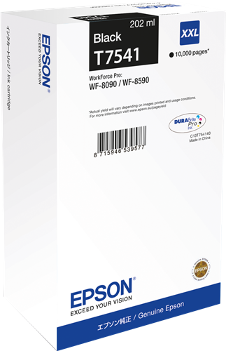Epson T7541 XXL black ink cartridge