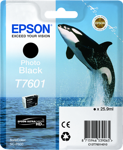 Epson T7601 Preto (foto) Cartucho de tinta