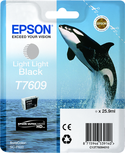 Epson T7609 lightlightblack Inkoustovou kazetu