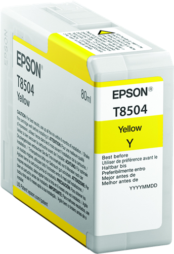 Epson T8504 żółty kardiż atramentowy