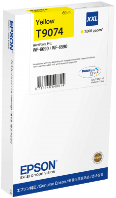 Epson T9074 XXL Amarelo Cartucho de tinta