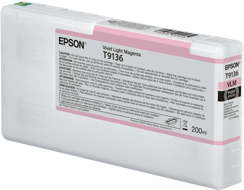 Epson T9136 Magenta (claro) Cartucho de tinta