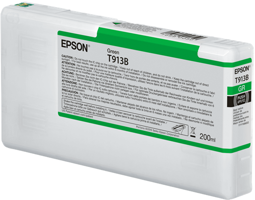 Epson T913B Zelená Inkoustovou kazetu