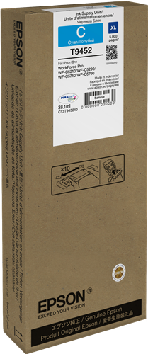 Epson T9452 Cyan Cartucho de tinta