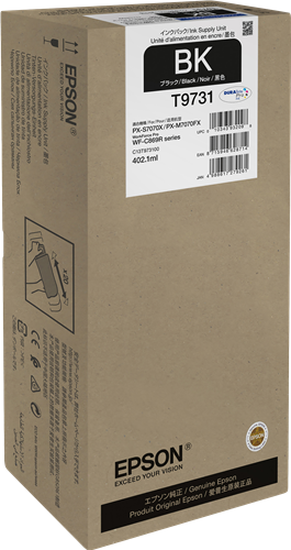 Epson T9731 black ink cartridge