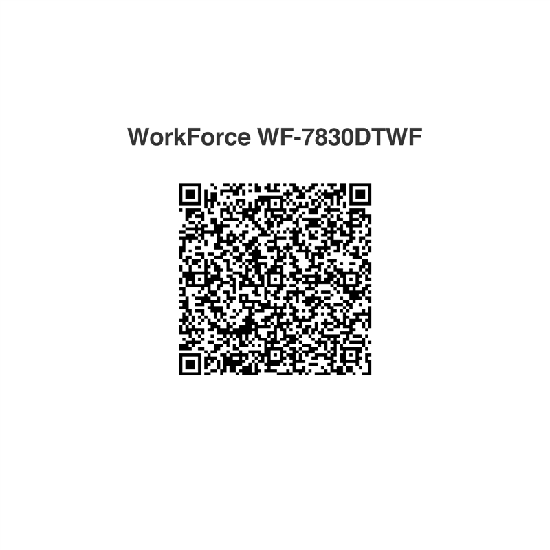 Epson WorkForce WF-7830DTWF