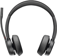 HP Poly Voyager 4320 Microsoft Teams Bluetooth Headset USB-A Schwarz