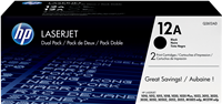 HP 12A Pack Preto