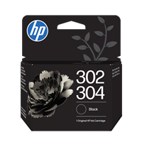 HP 302 / 304 zwart inktpatroon