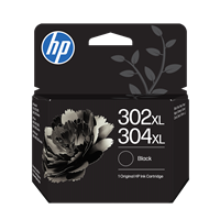 HP 302 XL / 304 XL zwart inktpatroon