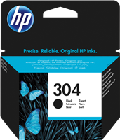 HP 304 Preto Cartucho de tinta