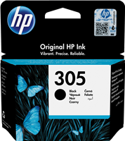 HP 305 Preto Cartucho de tinta