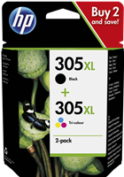 HP 305 XL Černá / více barev