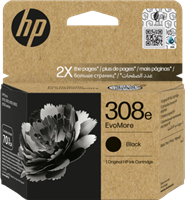 HP 308e Preto Cartucho de tinta