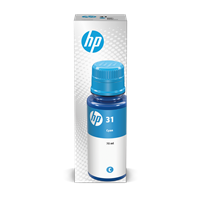 HP 31 Cyan Cartucho de tinta