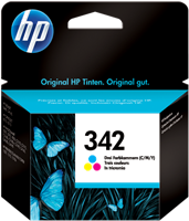 HP 342 várias cores Cartucho de tinta