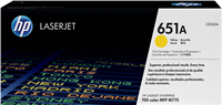 HP 651A Amarelo Tóner