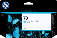 HP 70 azurová (světlo) Inkoustovou kazetu