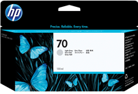HP 70 šedá (světlo) Inkoustovou kazetu