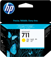 HP 711 Amarelo Cartucho de tinta