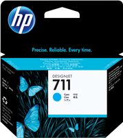 HP 711 tyrkysová Inkoustovou kazetu