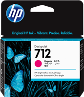 HP 712 purpurová Inkoustovou kazetu