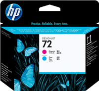 HP 72 Cabeça de impressão Cyan / Magenta