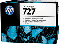 HP 727 Tête d'impression Noir(e) / Cyan / Magenta / Jaune