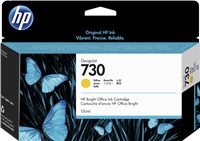 HP 730 Amarelo Cartucho de tinta