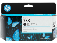 HP 738 Preto Cartucho de tinta