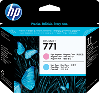 HP 771 tyrkysová / purpurová