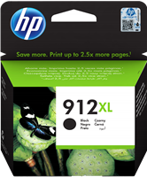 HP 912 XL Preto Cartucho de tinta