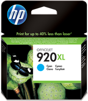 HP 920 XL Cyan Cartucho de tinta