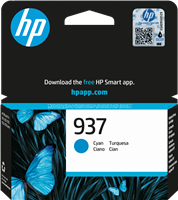 HP 937 Cyan Cartucho de tinta