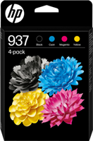 HP 937 Pack Preto / Cyan / Magenta / Amarelo