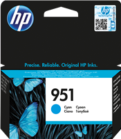 HP 951 Cyan Cartucho de tinta