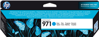 HP 971 Cyan Cartucho de tinta