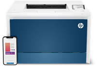 HP Color LaserJet Pro 4202dn Laserprinter Blauw / Wit