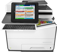 HP PageWide Enterprise Color Flow MFP 586z Drucker 