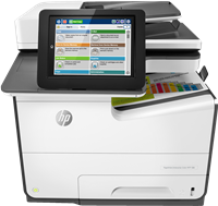 HP PageWide Enterprise Color MFP 586dn Drucker 