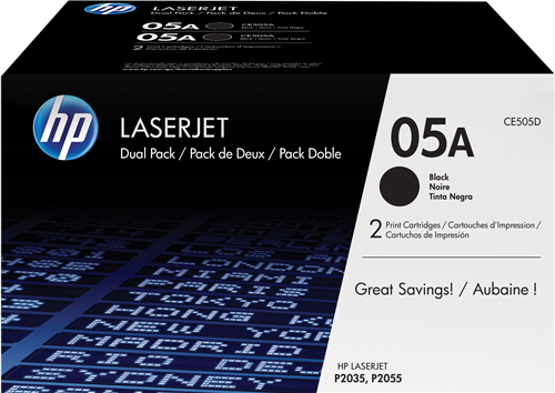HP 05A Pack Preto