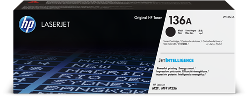 HP 136A Černá 