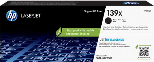 HP 139X Preto Tóner