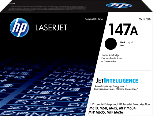 HP 147A Preto Tóner