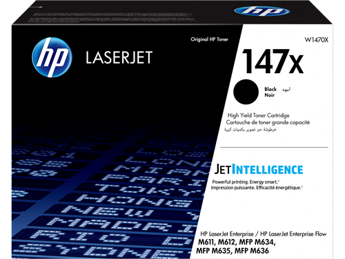 HP 147X Preto Tóner