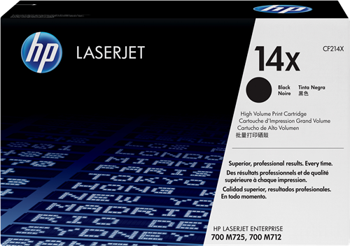 HP 14X Preto Tóner