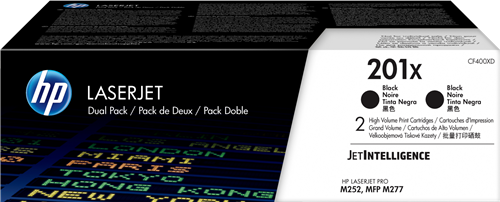 HP 201X Pack Preto