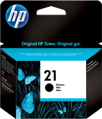 HP 21 Preto Cartucho de tinta