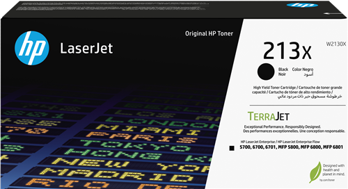 HP 213X Preto Tóner